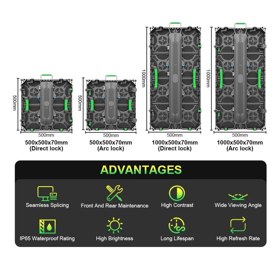 Stage LED Backdrop LED Video Wall For Concerts And Events high quality
